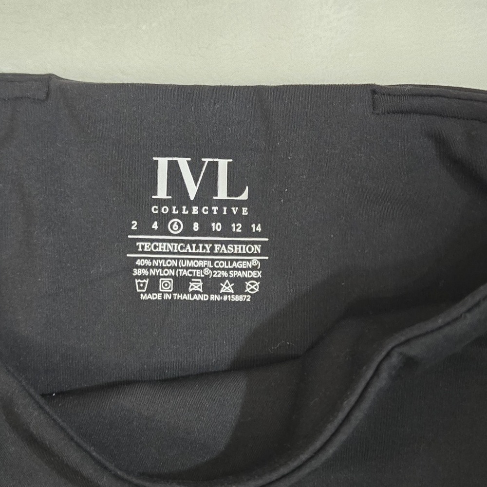 IVL‎ Collective Active Set Sz 6 Performance Leggings Sports Bra Luxe Athleisure - Picture 3 of 7